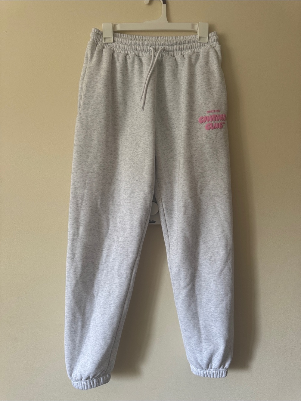 NWOT White Fox heather gray jogger sweatpants
